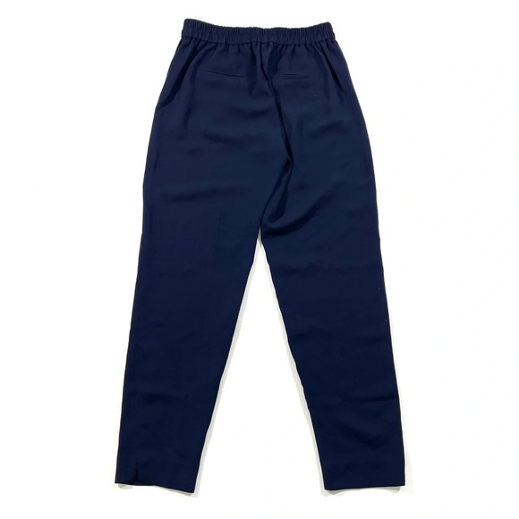 J Crew Mercantile Jamie Pants Elastic Waist Navy Blue - Picture 2 of 8